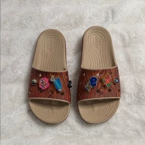 SZA X Crocs ‘Woodgrain’ Slides
